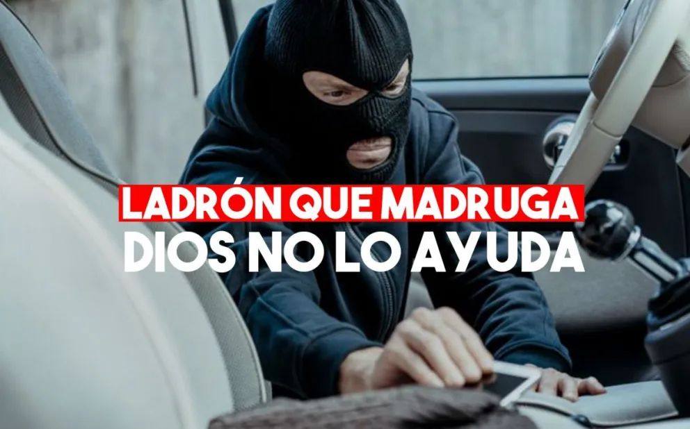 Abrieron un camión para robar lo que tenía dentro y resultaron detenidos