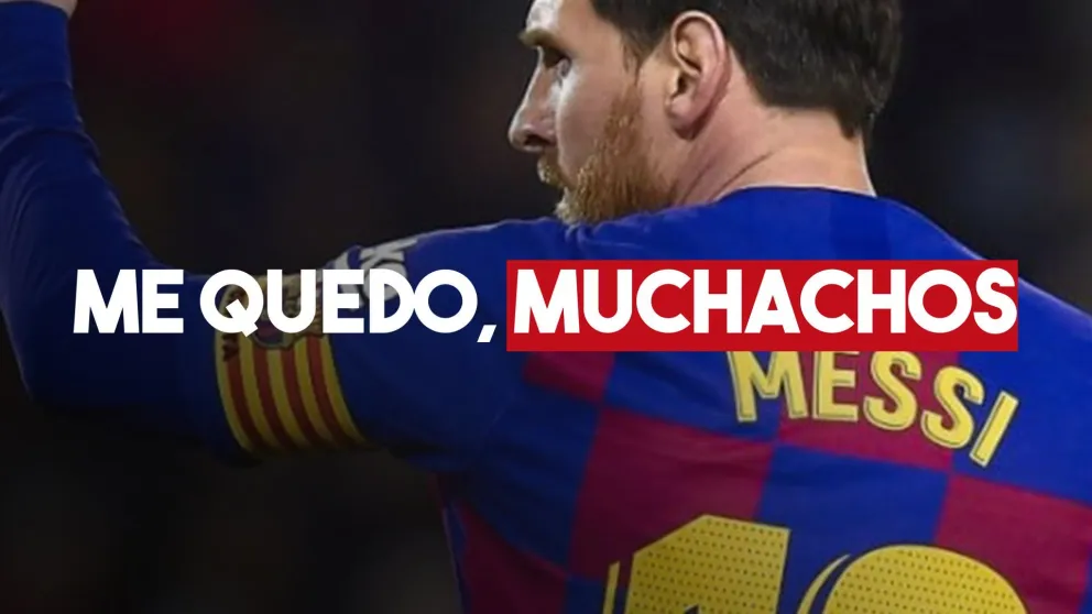 Messi se queda en el Barcelona