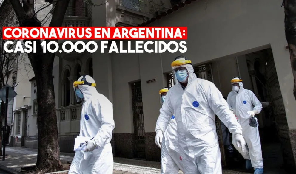 Coronavirus en Argentina: confirmaron 262 muertes y 10.684 contagiados en las últimas 24 horas