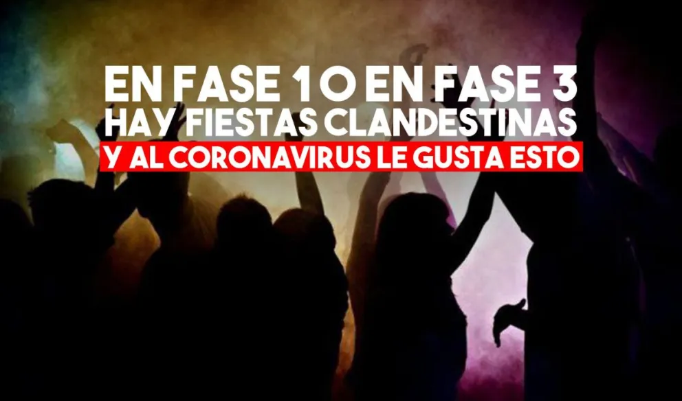 Detienen a 23 jóvenes por participar en tres fiestas clandestinas