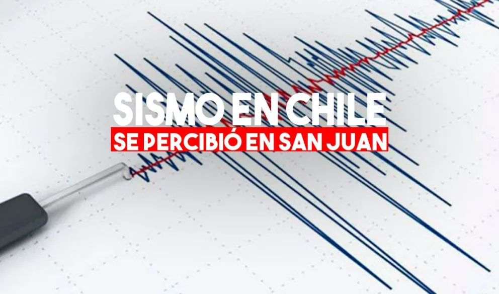 Un fuerte sismo en Chile que se percibió en San Juan