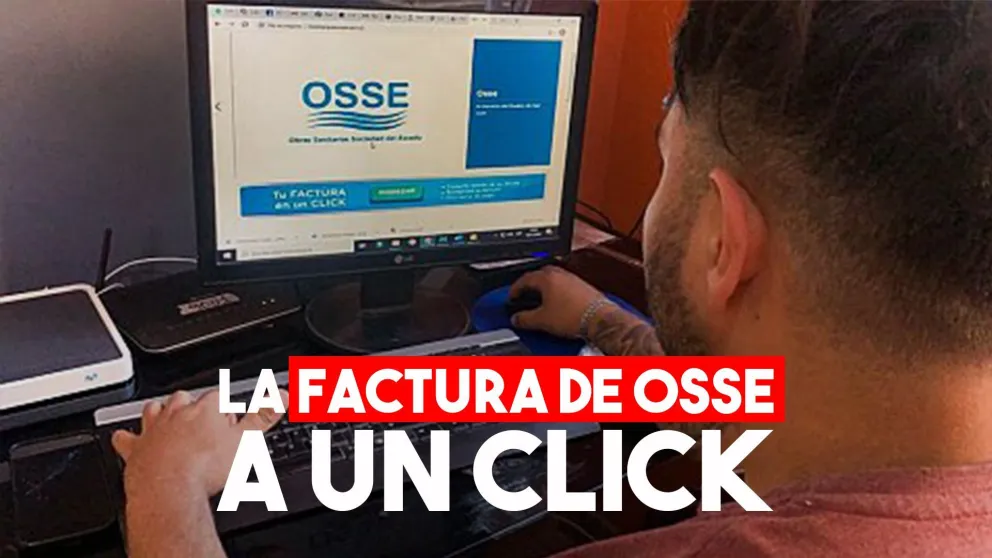 La factura de OSSE ya se puede pagar de manera online