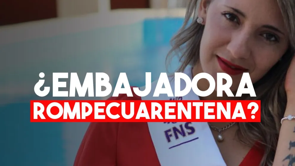 Una embajadora departamental, ¿detenida en una fiesta clandestina?
