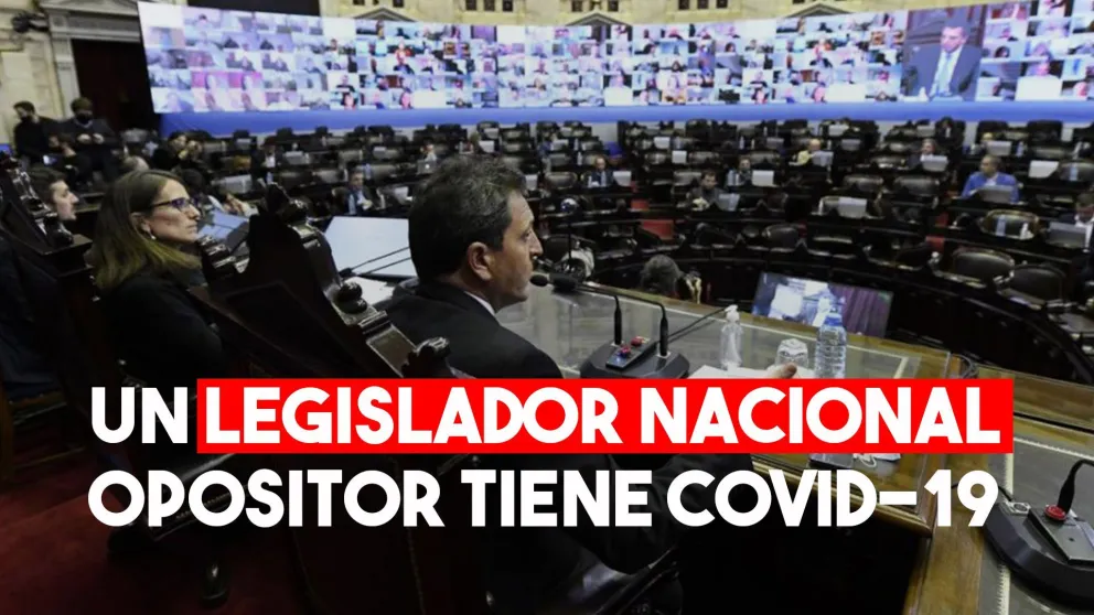 Un diputado nacional que estuvo en el recinto dio positivo de Covid-19