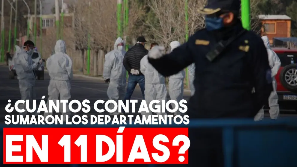 ¿Cómo evolucionó el Covid-19 en los departamentos?