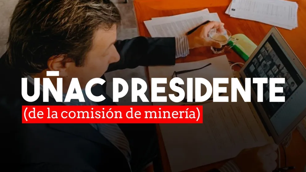 Rubén Uñac preside la comisión de MInería en el Senado