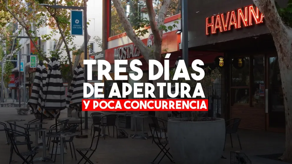 A tres días de la apertura, los locales gastronómicos tuvieron poca concurrencia