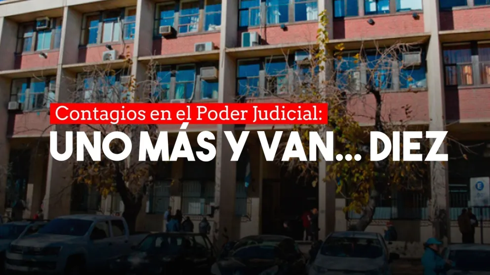 Un juez del  fuero civil dio positivo