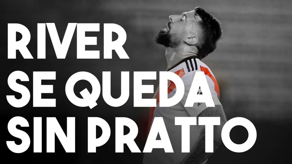 Se lesionó Lucas Pratto y se perderá la reanudación de la Copa Libertadores