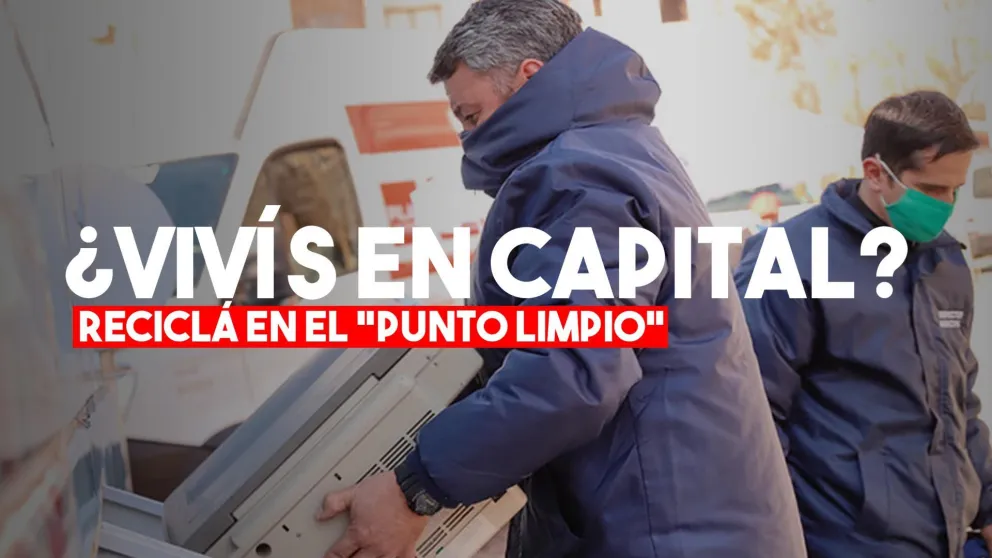Capital tendrá un punto limpio para los residuos electrónicos