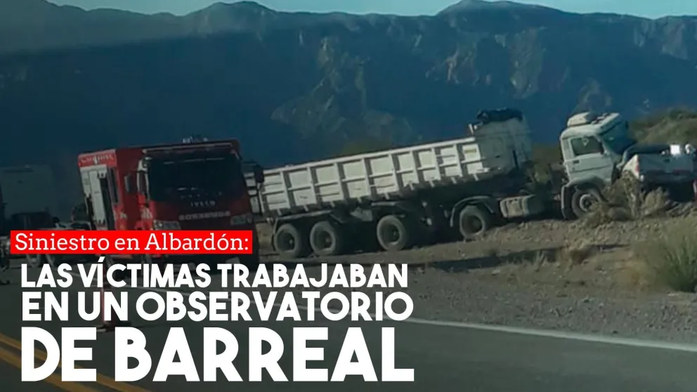 Las dos personas fallecidas en Albardón trabajaban en el Observatorio Félix Aguilar