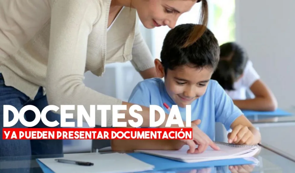 Convocan a Docentes Auxiliares Integradoras a retomar el inicio del expediente