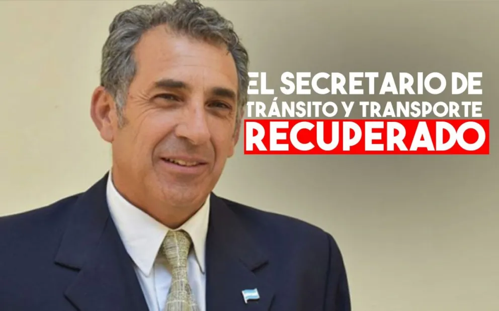 El secretario de Tránsito y Transporte se recuperó de covid