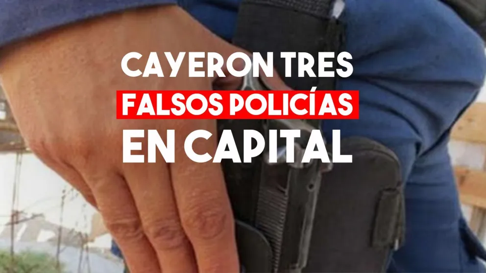 Tres ladrones vestidos de policías robaron $90.000