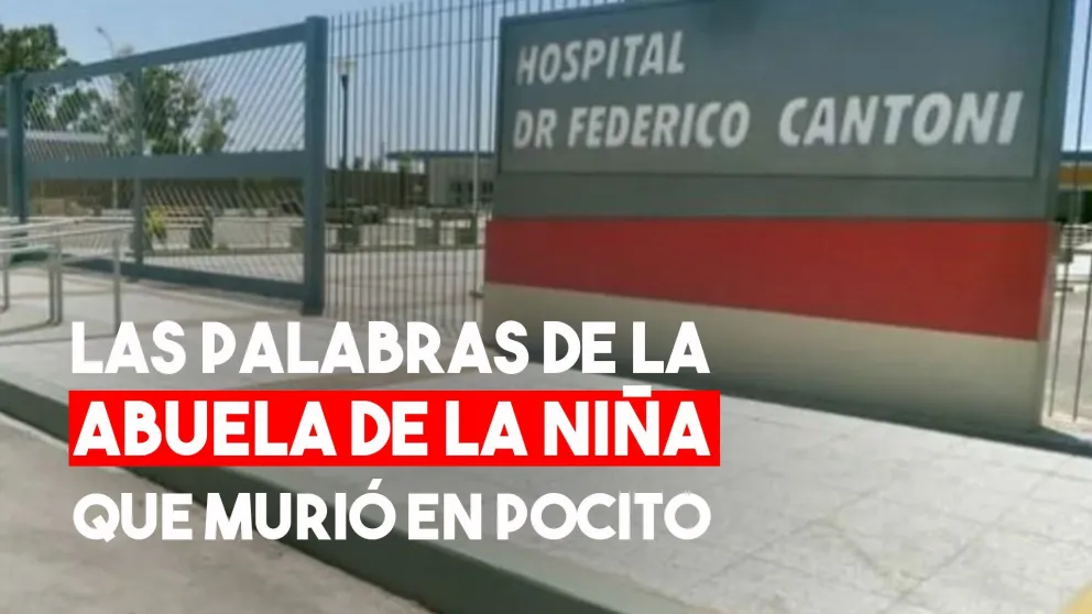 La abuela de la menor fallecida en pocito dijo que "la Policía y la ambulancia nunca llegaron"
