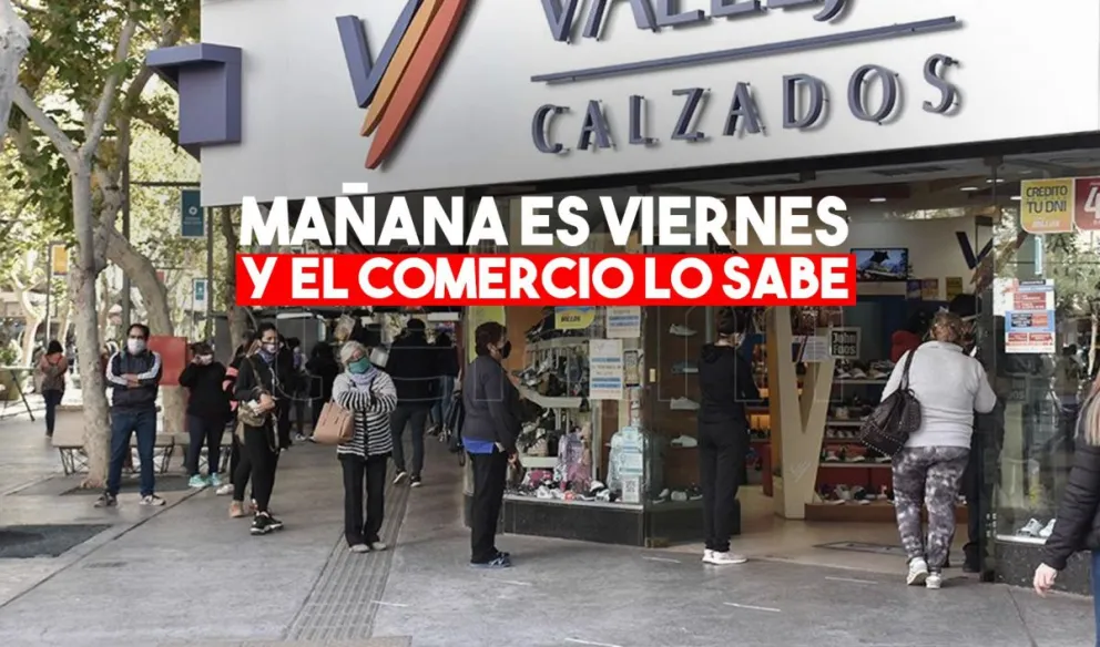 Este viernes el comercio abre normalmente y en su horario habitual