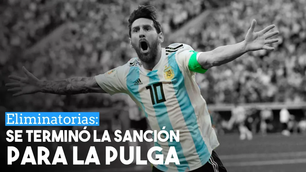 La Conmebol le levantó la sanción a Messi y podrá jugar los partidos de Eliminatorias con la Selección Argentina