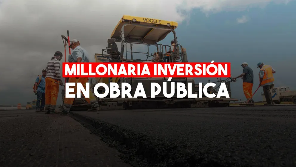 El Gobierno hará una inversión de $7 mil millones en obra pública