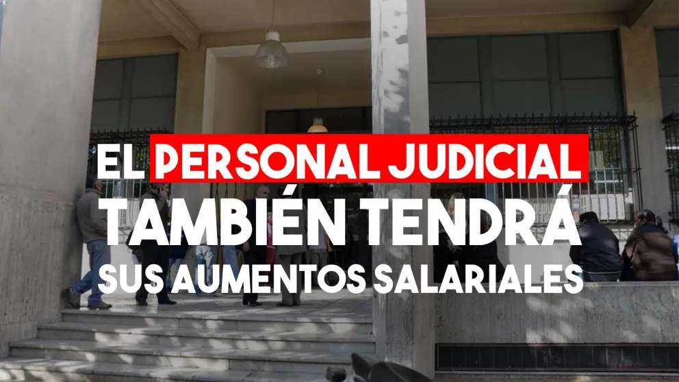 El personal del Poder Judicial también recibirá el aumento