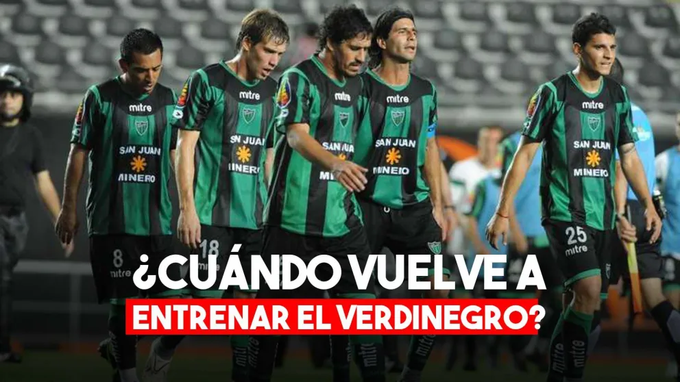 San Martín ya tiene fecha de regreso para entrenar