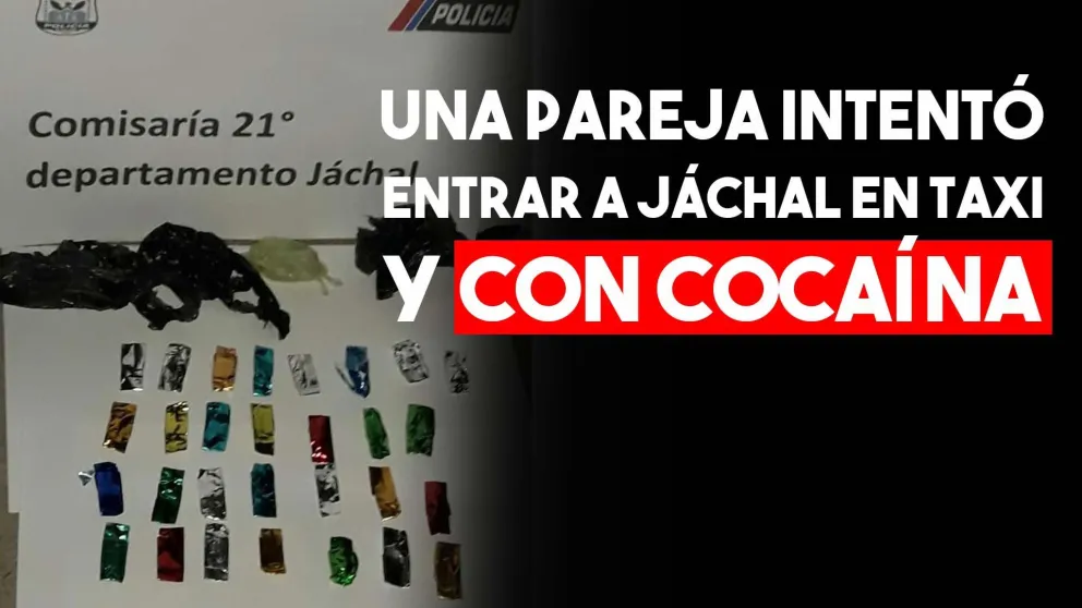 Detuvieron a tres personas que intentaban entrar a Jáchal con droga