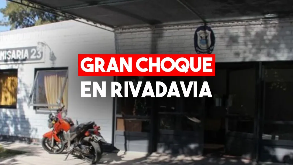 Grave accidente en Rivadavia