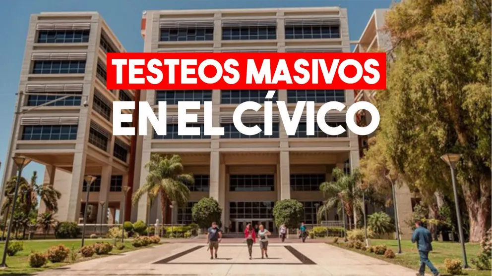 Tras dos casos en el Centro Cívico, realizan testeos a los empleados