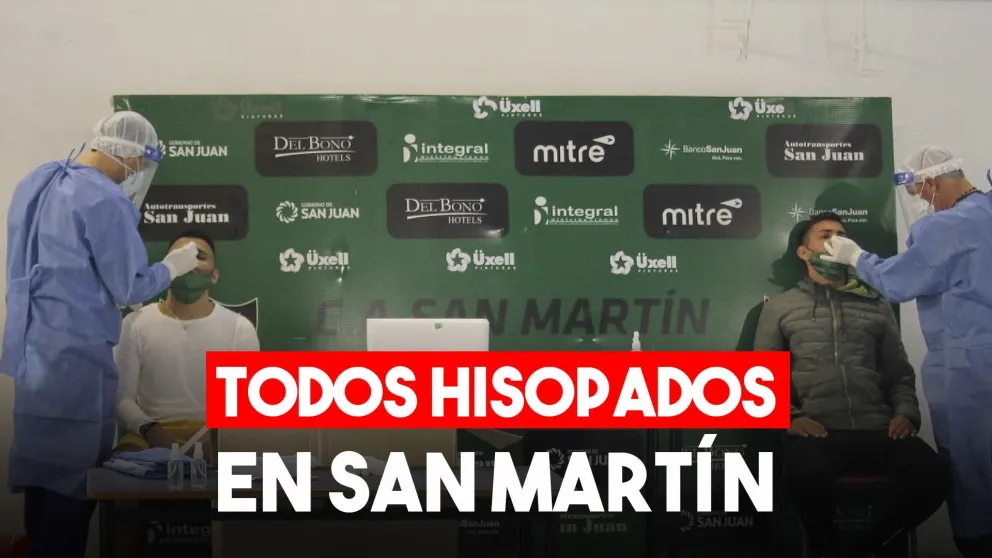 Comenzaron los hisopados en San Martín