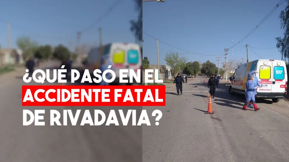 Se dieron a conocer detalles del accidente fatal de Rivadavia