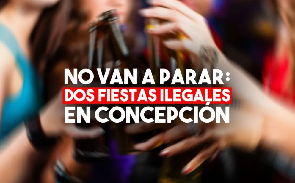 Dos juntadas ilegales en Concepción, dejaron a 11 personas detenidas
