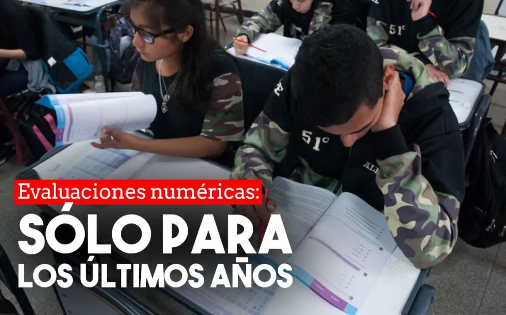 Calificaciones cuantitativas sólo para los últimos años