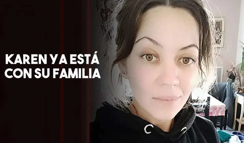 Karen regresó a su hogar y se encuentra en buen estado de salud