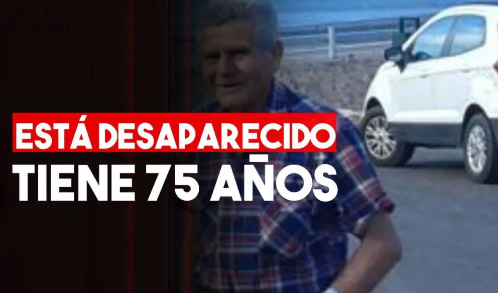 Buscan a un abuelo de 75 años que está desaparecido