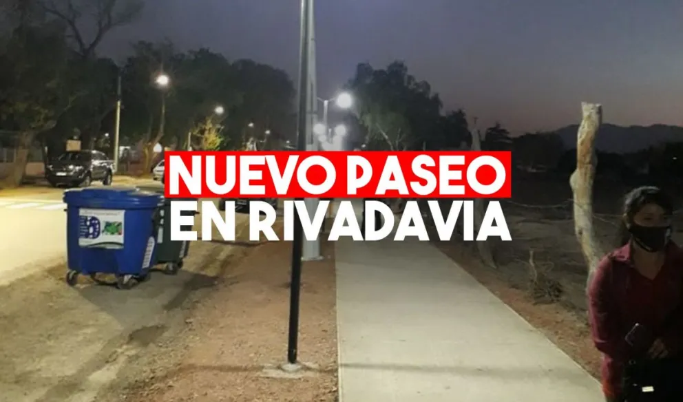Rivadavia: quedó habilitado e inaugurado el paseo Vieytes