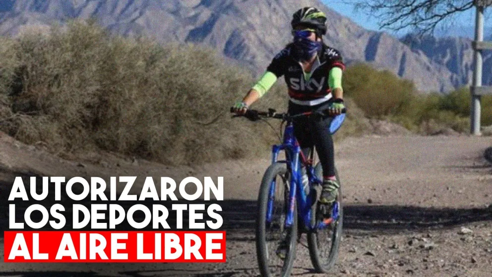 Este sábado quedarán habilitados los deportes al aire libre