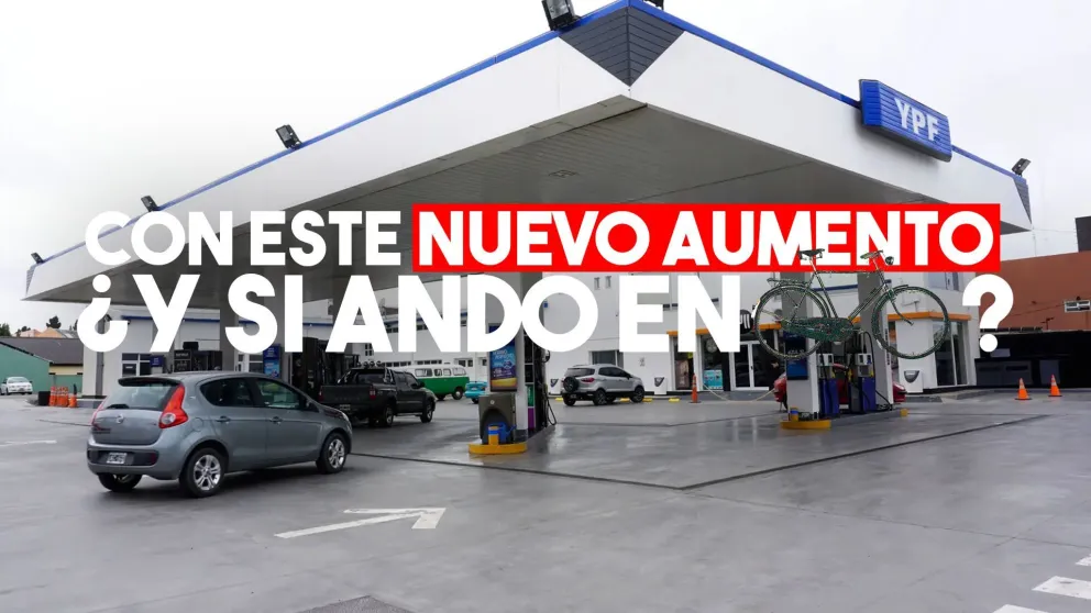 Con el aumento de los precios en YPF la nafta subió casi 3 pesos el litro en promedio