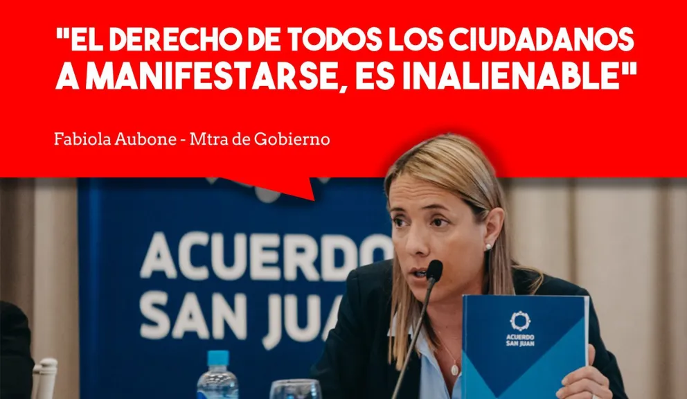 Fabiola Aubone se expresó luego de la marcha 19S