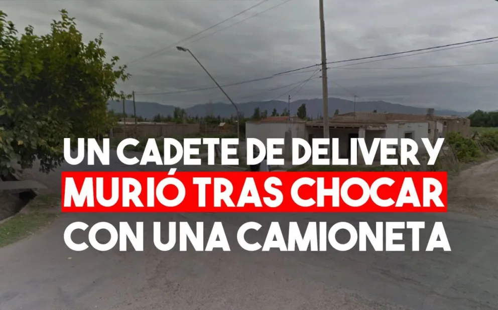 Un repartidor de delivery murió tras ser embestido por una camioneta