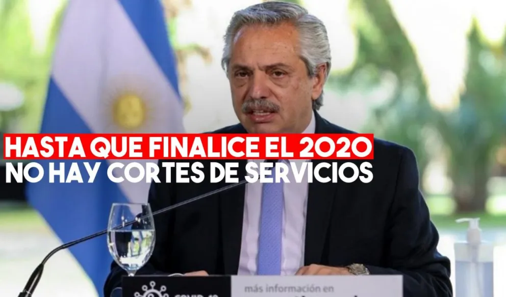 El Gobierno Nacional prorrogó la prohibición de cortar los servicios públicos