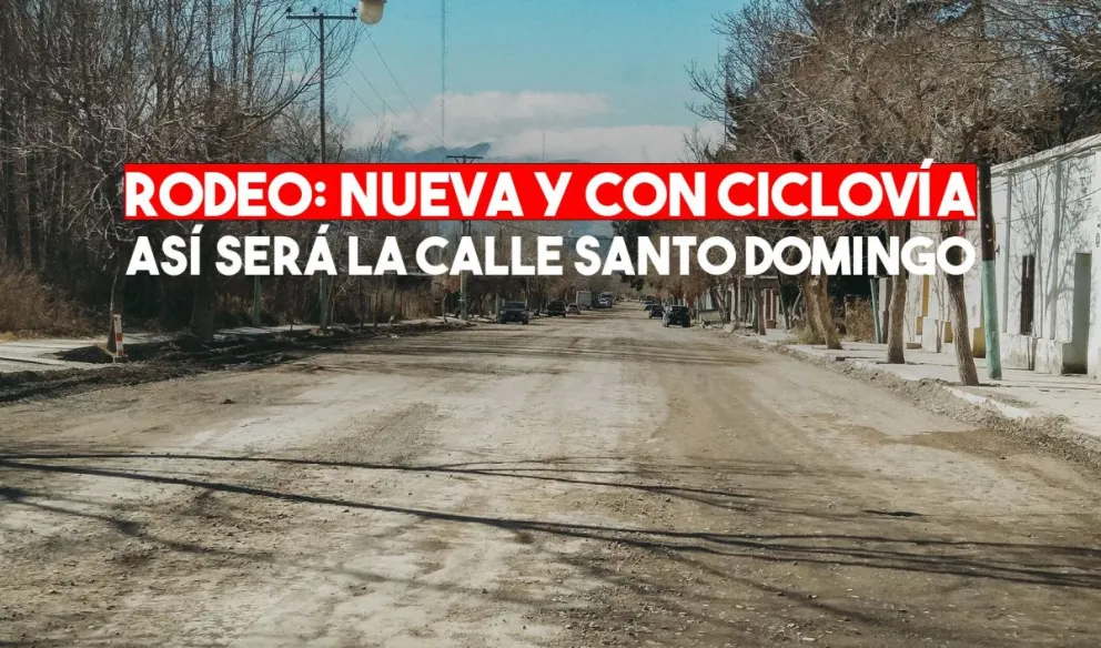 Iglesia: la calle Santo Domingo será refaccionada por Vialidad Provincial