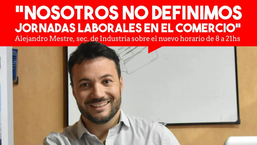 La Secretaría de Industria dijo que sólo amplió la franja horaria de atención en el comercio