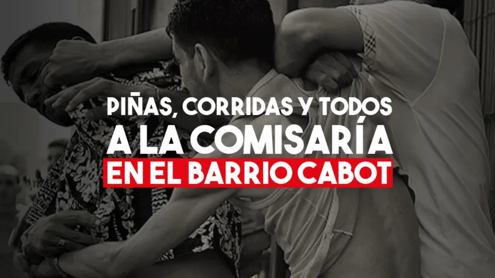 Piñas, corridas y detenidos en Capital