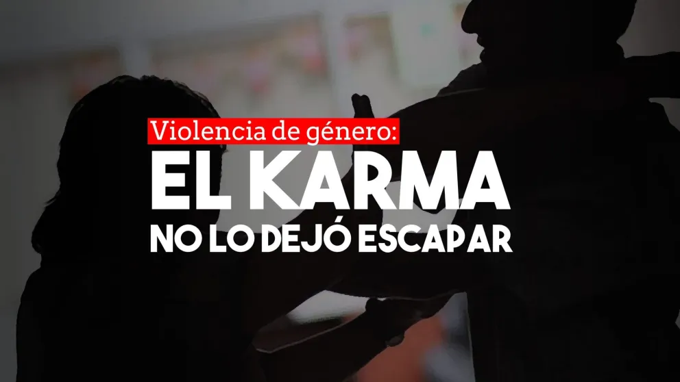 Golpeó a su pareja, quiso escapar pero chocó y lo detuvieron