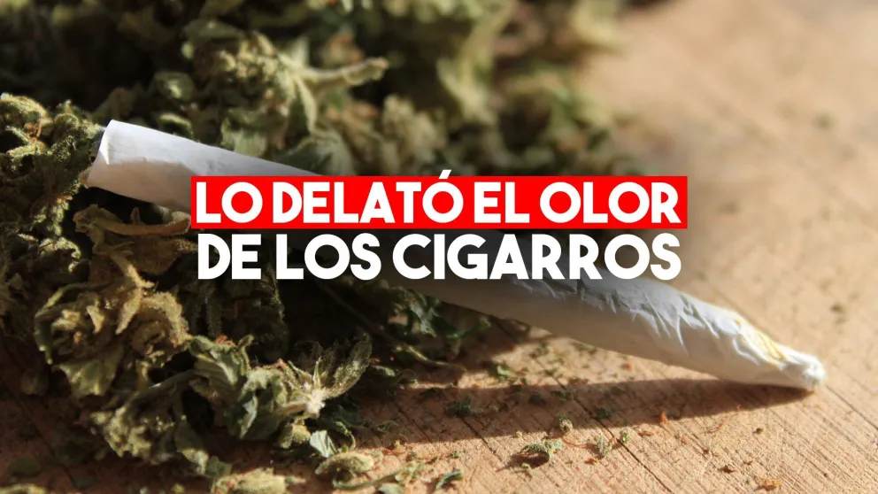 Llevaba marihuana, quiso darse a la fuga y terminó detenido