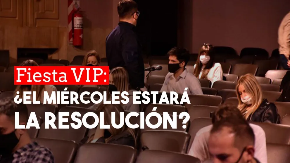 El miércoles retomarán la audiencia por la fiesta VIP