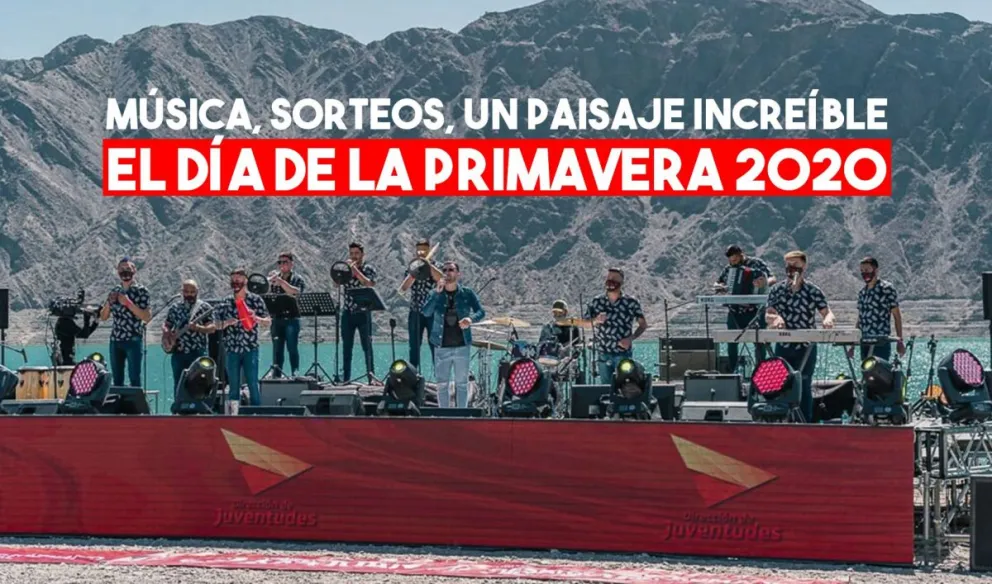 Más de 7000 jóvenes disfrutaron del streaming de primavera desde el dique Punta Negra