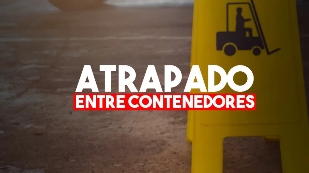 Quedó aplastado entre dos contenedores en el Parque de Tecnologías Ambientales