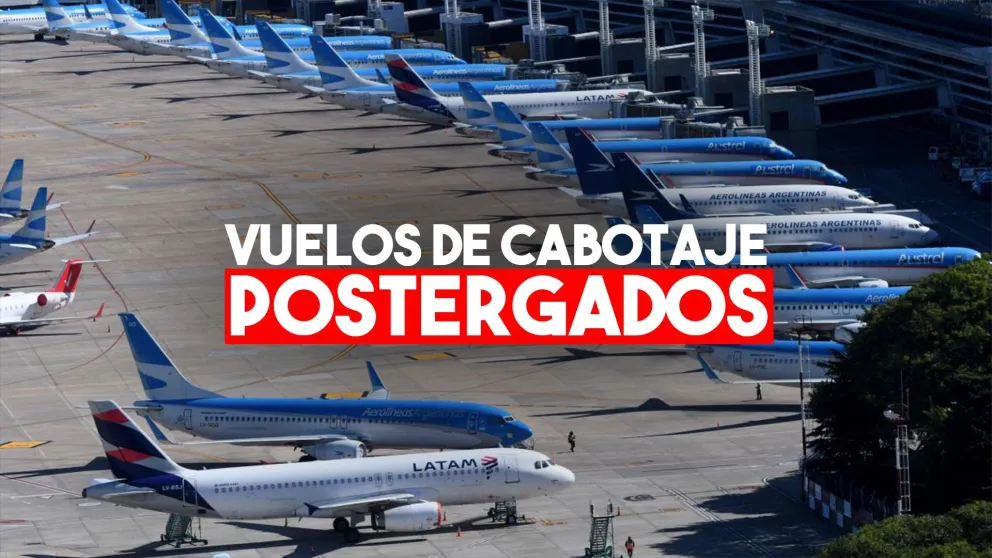 Volvieron a postergar el regreso de los vuelos de cabotaje
