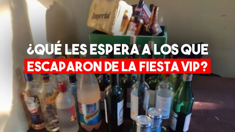 Los que se fugaron de la fiesta VIP deberán enfrentar el proceso en un Juzgado Correccional