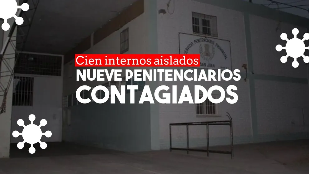 Aislaron a cien presos luego del caso positivo en el Penal